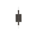 Maxim - 24621BK - Two Light Wall Sconce - Rome - Black