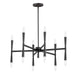 Maxim - 24626BK - 12 Light Chandelier - Rome - Black