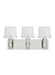 Visual Comfort Studio - TV1083PN - Three Light Vanity - Palma - Polished Nickel