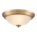 ELK Home - 7013FM/50 - Three Light Flush Mount - Basics - Satin Gold