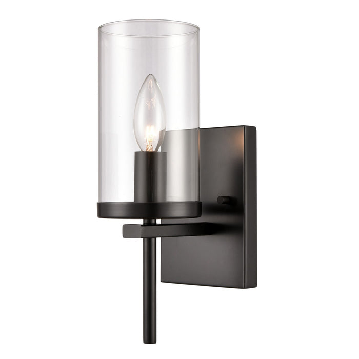 ELK Home - CN290126 - One Light Wall Sconce - Oakland - Black