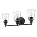 Acclaim Lighting - IN41402BK - Three Light Vanity - Ceil - Matte Black