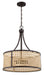 Craftmade - 54596-ABZ - Six Light Pendant - Malaya - Aged Bronze Brushed