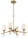 Craftmade - 54624-SG - Four Light Chandelier - Cadence - Soft Gold