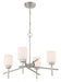 Craftmade - 54624-SN - Four Light Chandelier - Cadence - Satin Nickel