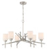 Craftmade - 54626-SN - Six Light Chandelier - Cadence - Satin Nickel