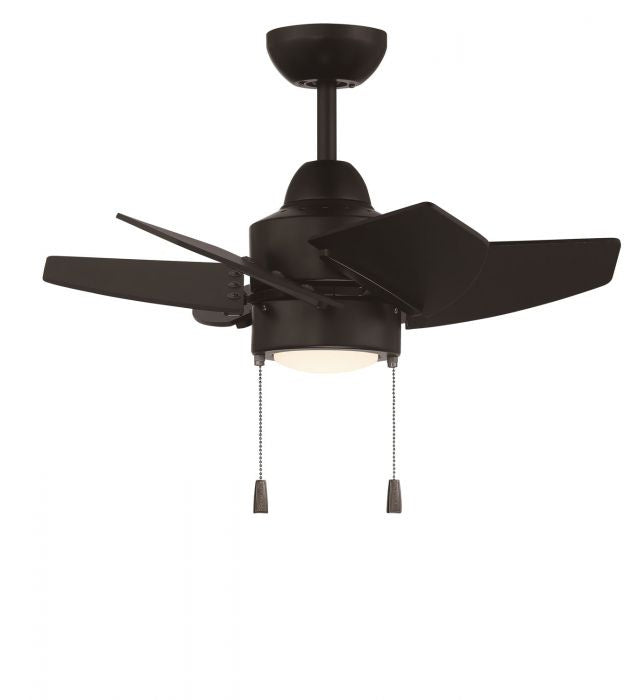 Craftmade - PPT24FB6 - 24"Ceiling Fan - Propel II Indoor/Outdoor - Flat Black