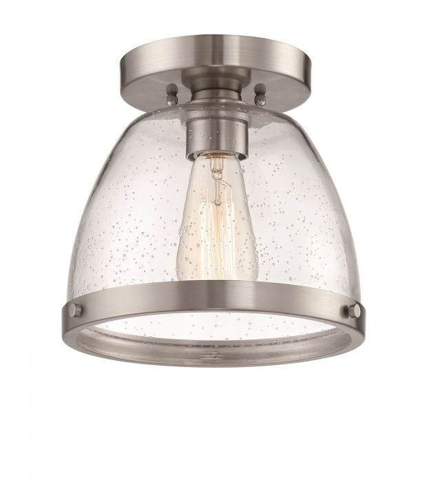 Craftmade - X1408-BNK - One Light Flushmount - Lodie - Brushed Polished Nickel