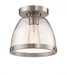 Craftmade - X1408-BNK - One Light Flushmount - Lodie - Brushed Polished Nickel