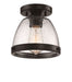 Craftmade - X1408-FB - One Light Flushmount - Lodie - Flat Black