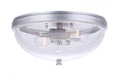 Craftmade - ZA3537-SA - Two Light Outdoor Flush Mount - Sivo - Satin Aluminum