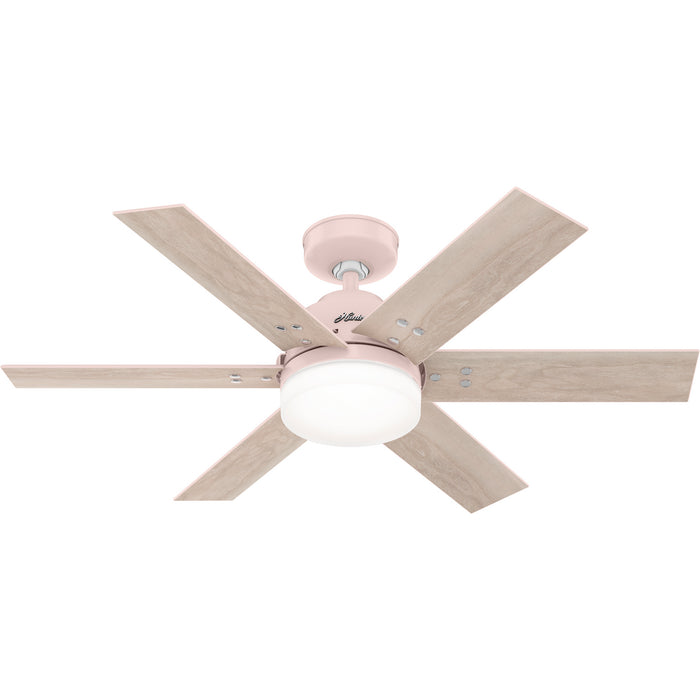 Hunter - 51207 - 44"Ceiling Fan - Pacer - Blush Pink
