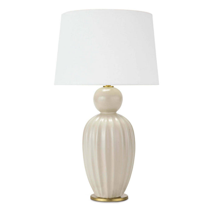 Regina Andrew - 13-1442 - One Light Table Lamp - Tiera - Ivory