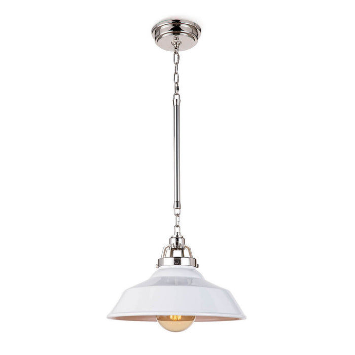 Regina Andrew - 16-1283WT - One Light Pendant - Maine - White