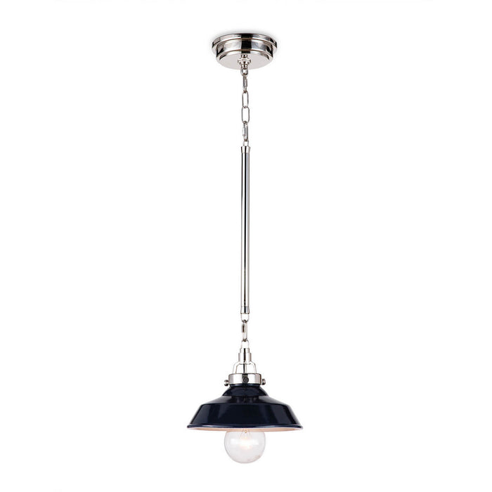 Regina Andrew - 16-1302NAV - One Light Pendant - Maine - Blue
