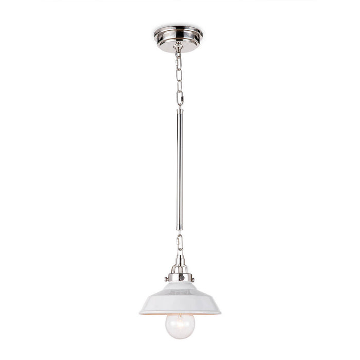 Regina Andrew - 16-1302WT - One Light Pendant - Maine - White