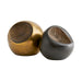 Arteriors - 4852 - Sculptures, Set of 2 - Ida - Antique Brass