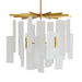 Arteriors - 89480 - Eight Light Chandelier - Harriet - Frosted