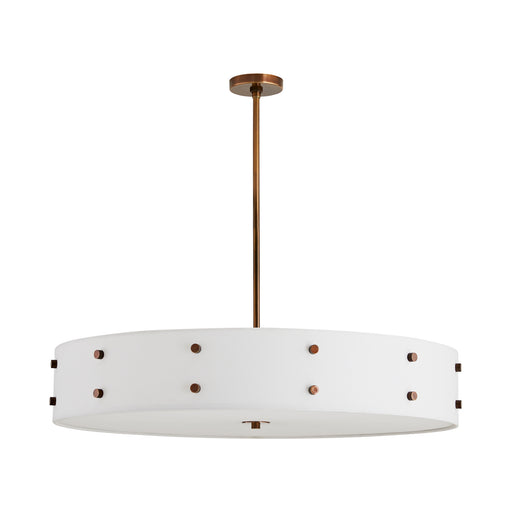 Arteriors - 89484 - Eight Light Chandelier - Hocklee - Heritage Brass