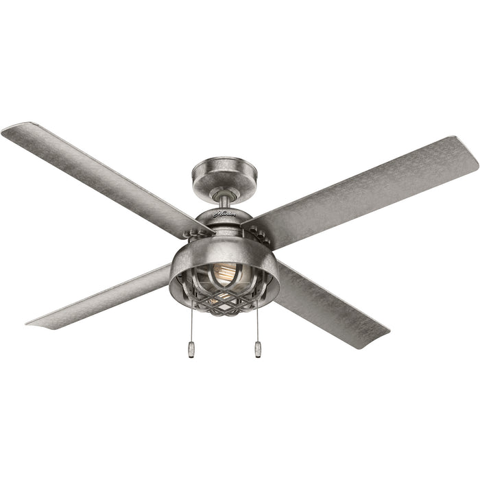 Hunter - 51470 - 52"Ceiling Fan - Spring Mill - Painted Galvanized