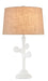 Currey and Company - 6000-0714 - One Light Table Lamp - Charny - White Gesso