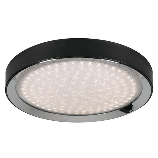 AFX Lighting - BLLF16LAJD1BKPC - LED Flush Mount - Belle - Black and Polished Chrome