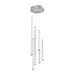 AFX Lighting - CADP99L30UDSNRND6 - LED Pendant - Caden - Satin Nickel