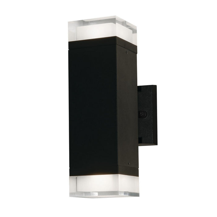 AFX Lighting - EDDW0612LAJMVBK - LED Outdoor Wall Sconce - Edmund - Black