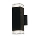 AFX Lighting - EDDW0612LAJMVBK - LED Outdoor Wall Sconce - Edmund - Black