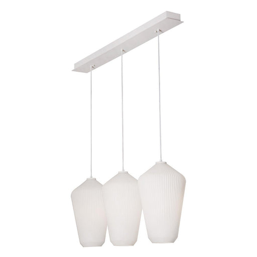 AFX Lighting - LOLP11WHLNR3 - Three Light Pendant - Lola - White