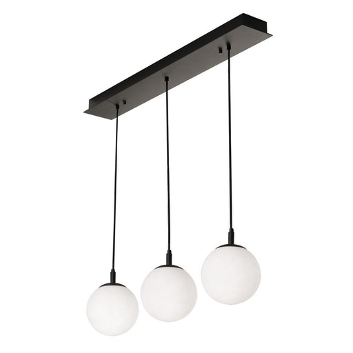 AFX Lighting - LRTP07MBBKLNR3 - Three Light Pendant - Loretto - Black