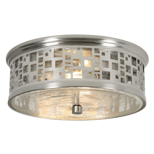 AFX Lighting - RSCF11MBSN - Two Light Flush Mount - Roscoe - Satin Nickel