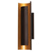 AFX Lighting - RVS0416L30D1BKGD - LED Wall Sconce - Reveal - Black and Gold