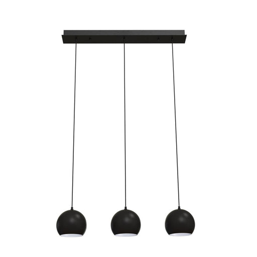 AFX Lighting - RXYP08BKLNR3 - Three Light Pendant - Roxy - Black