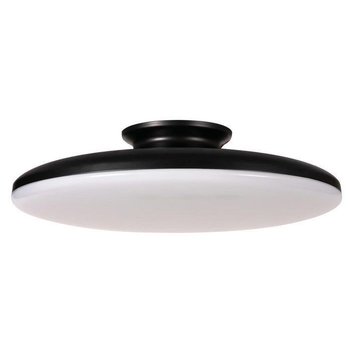 AFX Lighting - SKYF15LAJD1BK - LED Semi-Flush Mount - Skye - Black