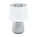Eglo USA - 99329A - One Light Table Lamp - Manalba 1 - Silver