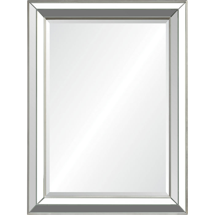 Renwil - MT2219 - Mirror - Hawkwell - Sliver Leaf