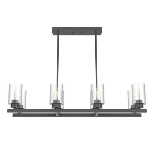 Hunter - 19160 - Eight Light Linear Chandelier - Hartland - Noble Bronze