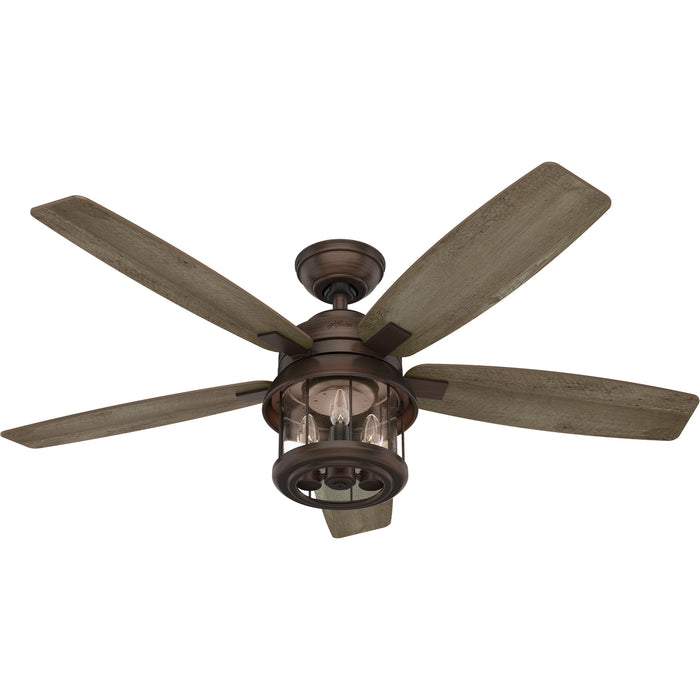 Hunter - 51469 - 52"Ceiling Fan - Coral Bay - Weathered Copper
