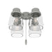 Hunter - 99387 - Four Light Fitter - Matte Silver