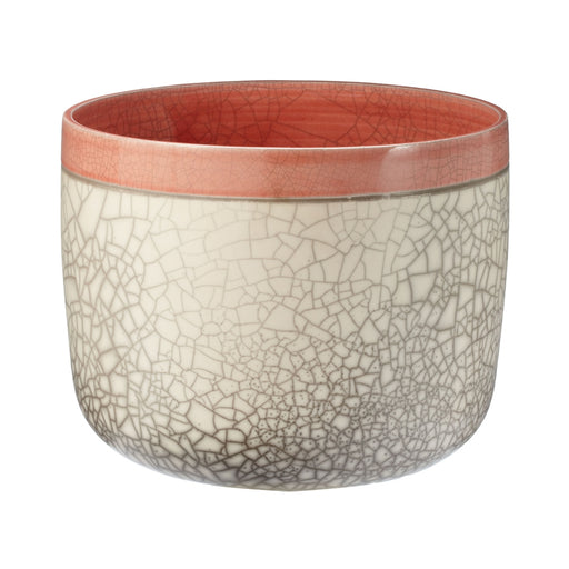 ELK Home - 142011 - Bowl - Raku - Pink