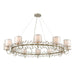 ELK Home - 16287/12 - 12 Light Chandelier - Asbury - Aged Silver