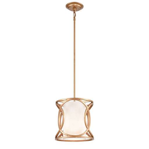 ELK Home - 33422/1 - One Light Mini Pendant - Ringlets - Matte Gold