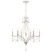 ELK Home - 33476/6 - Six Light Chandelier - French Parlor - Vintage White