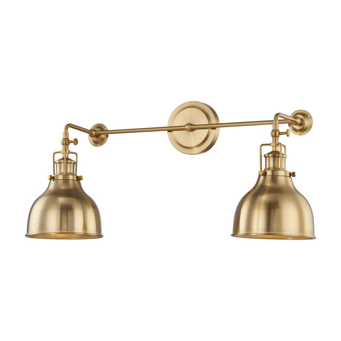 ELK Home - 47504/2 - Two Light Wall Sconce - Skillet - Burnished Brass