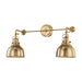 ELK Home - 47504/2 - Two Light Wall Sconce - Skillet - Burnished Brass