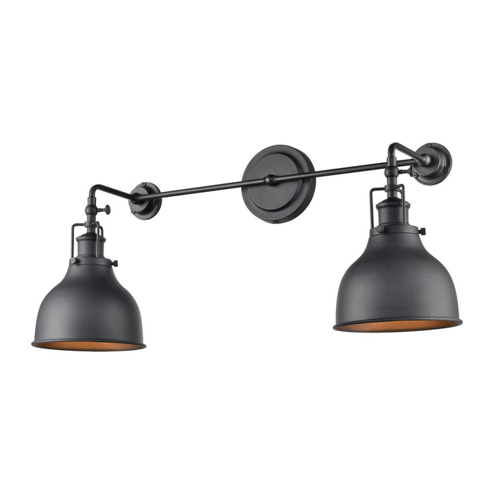 ELK Home - 47514/2 - Two Light Wall Sconce - Skillet - Matte Black