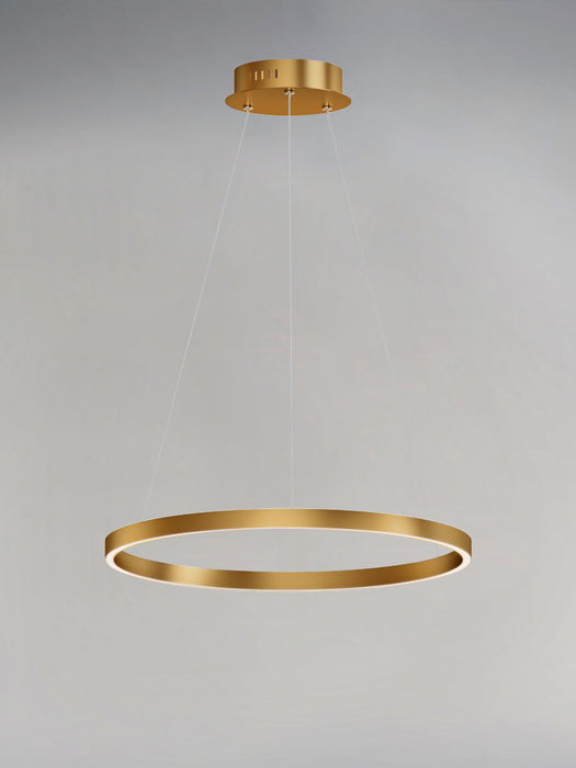 ET2 - E22724-GLD - LED Pendant - Groove WiZ - Gold