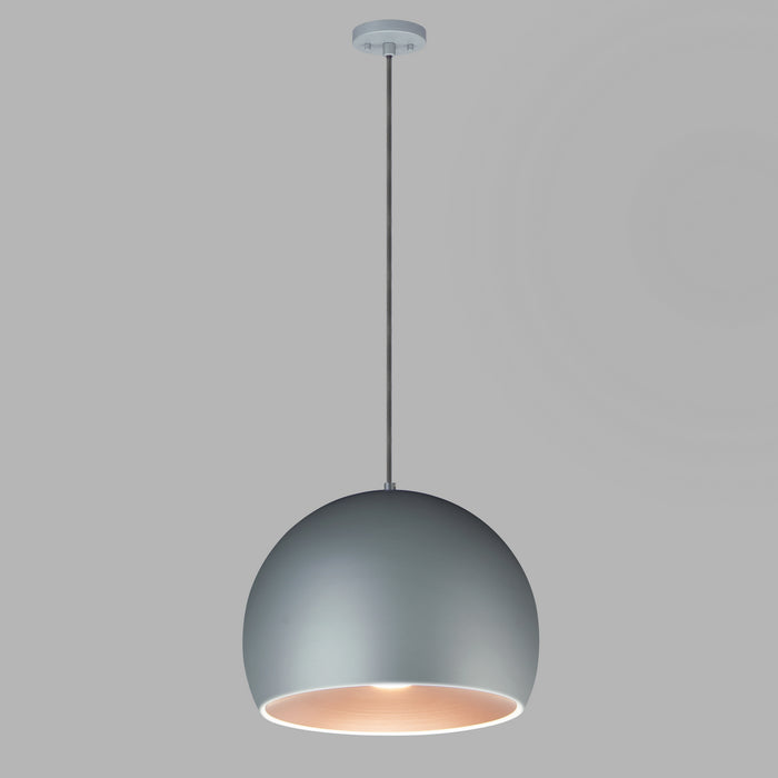 ET2 - E24924-DGCOF - LED Pendant - Palla - Dark Gray / Coffee