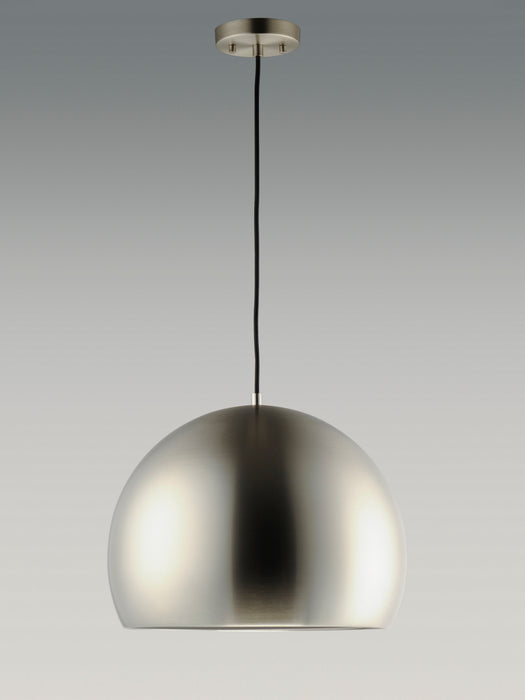 ET2 - E24924-SNBK - LED Pendant - Palla - Satin Nickel / Black